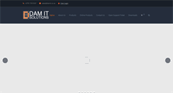 Desktop Screenshot of damit.co.za